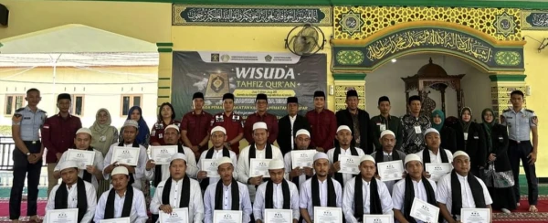 Lapas Kelas IIA Pematangsiantar Menggelar Wisuda Tahfidz Qur’an bagi Warga Binaan - Digital Media Public